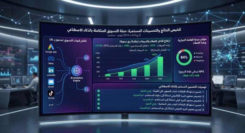 تلخيص النتائج والتحسينات المستمرة