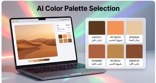 اختيار الألوان والخطوط المناسبة للهوية البصرية