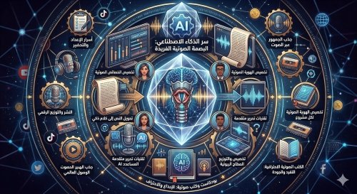  بالذكاء الاصطناعي كيف تصنع بودكاست وكتباً صوتية احترافية